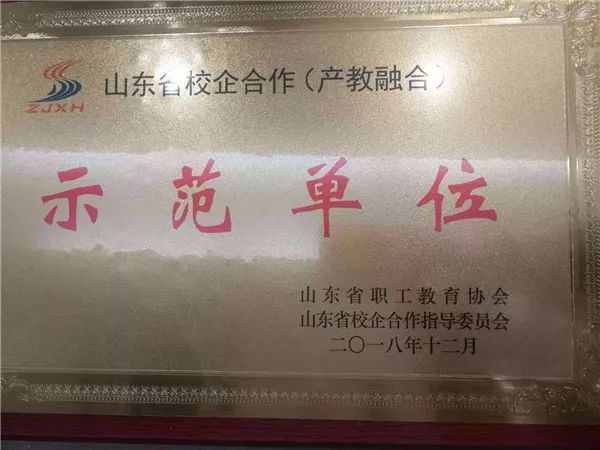 山東公路技師學院獲評“山東省校企合作(產(chǎn)教融合)示范單位”