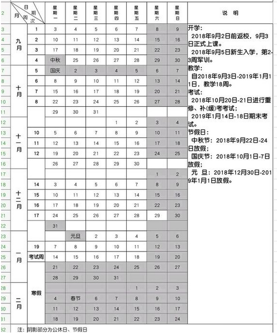 河北中醫(yī)學(xué)院2020年校歷及寒假放假時(shí)間安排 什么時(shí)候放寒假  